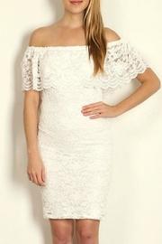  Lace Offshoulder Dress