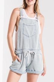  Knit Denim Shortalls
