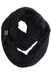 Knitted Basketweaved Scarf