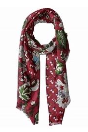  Bordeaux Blooms Scarf