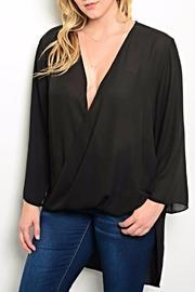  High-low Back Blouse