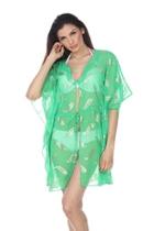  Stamped Caftan Cover-up