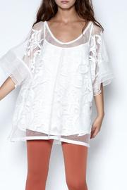  Floral Burnout Top