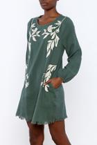  Bohemian Jade Dress