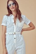  Hermosa Striped Jumpsuit