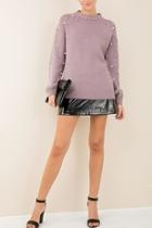  Lavender Pearl Sweater