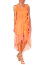  Neon Orange Dress
