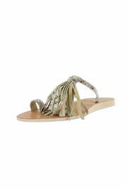 Fringe Sandal Natural