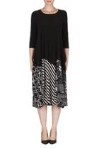  Eclectic Print Dress
