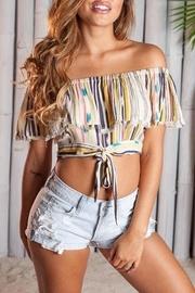  Globetrotter Crop Top