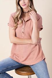  Washed Placket Shirt