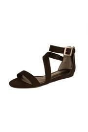Black Flat Sandal
