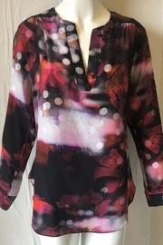  Printed V-neck Tunic