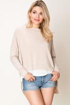  Dolman Layered Top