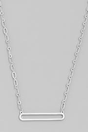  Hollow Bar Necklace