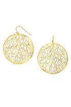  Gold Vine Earrings