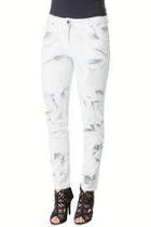  Crochet Inlay Jeans