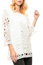  Laced Crochet Top