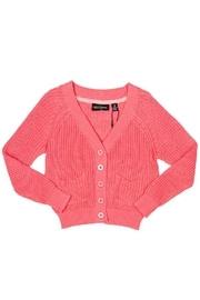  Peach Slouch Cardigan