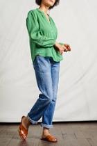  Hallie Pintuck Blouse
