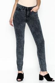  Patterened Brush Jeggings