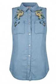  Floral Tencel Shirt
