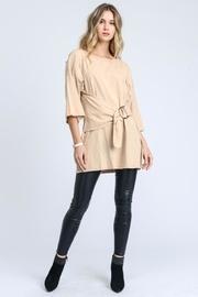  Belted Slouchy Tee