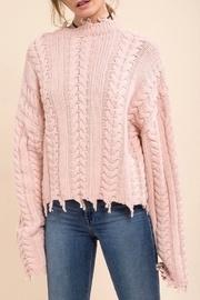  Fray Twist Sweater