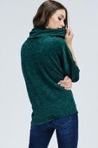  Green Cowl Sweater