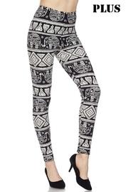  Aztec Elephants Legging