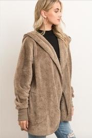  Fuzzy Cardi Wrap