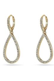  Teardrop Gold-plated Earrings