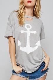  Grey Anchored Top