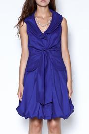  Cobalt Blue Tie Dress