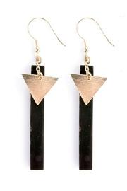  Black Bone Earrings