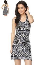  X-back Tribal Dress