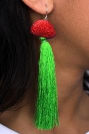  Pompom Tassel Earrings
