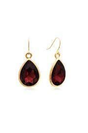  Marsala Crystal Earrings