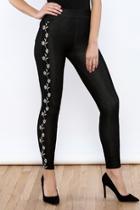  Embroidered Jegging