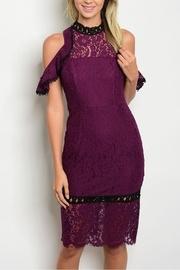  Plum Lace Dress