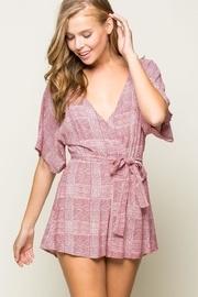  Brick White Romper