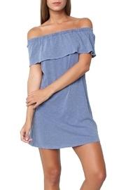  Ruffle Off The Shoulder Dress