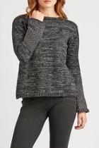  Woven Cuff Pullover