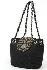  Leopard Trim Bag