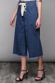  Laceup Denim Pants