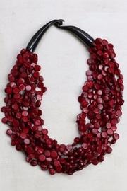 Multistrand Wood Necklace