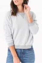  Fleece Cropped Sweatshirt