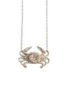  Handmade Crab Metal Necklace