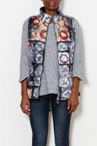  Artist Print Quilted Vest