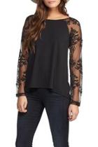  Black Caitlin Top